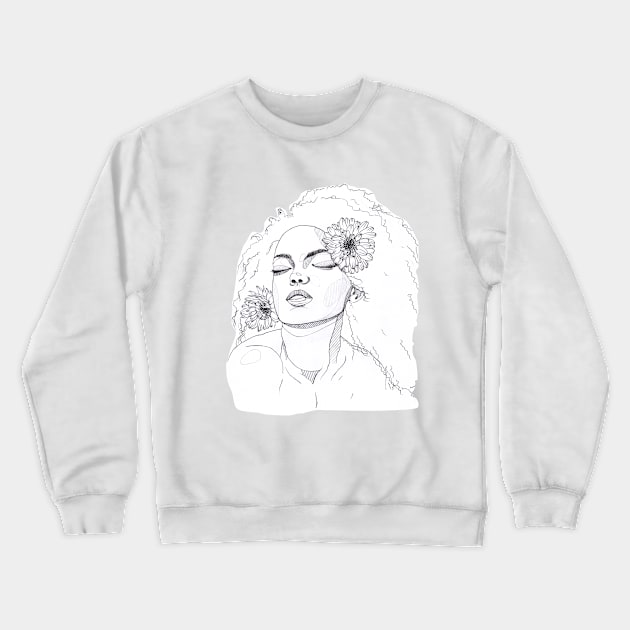 brazilian girl Crewneck Sweatshirt by Garafena_art